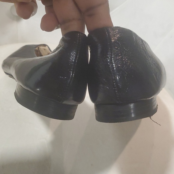 Zara Sleek Black Women's Loafers Flats Sz 38 - Picture 15 of 16